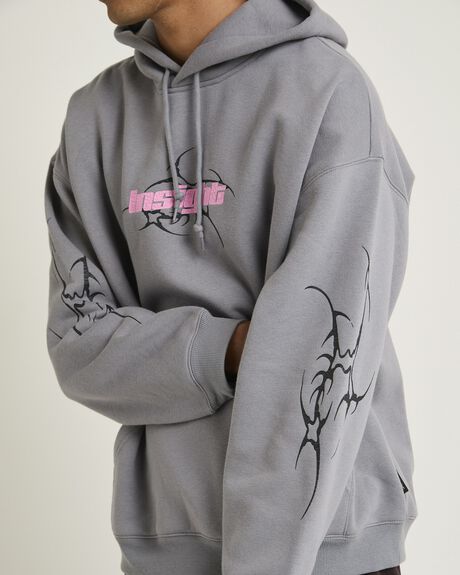 GREY MENS CLOTHING INSIGHT HOODIES - INMW25897-GRY-S