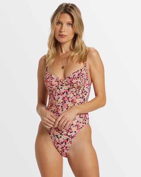 MULTI WOMENS SWIMWEAR BILLABONG ONE PIECES - ABJX100273-MUL