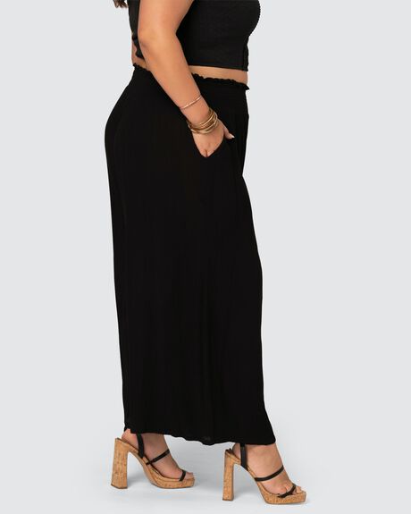 BLACK WOMENS CLOTHING THE POETIC GYPSY PANTS - CPAW23655001-10