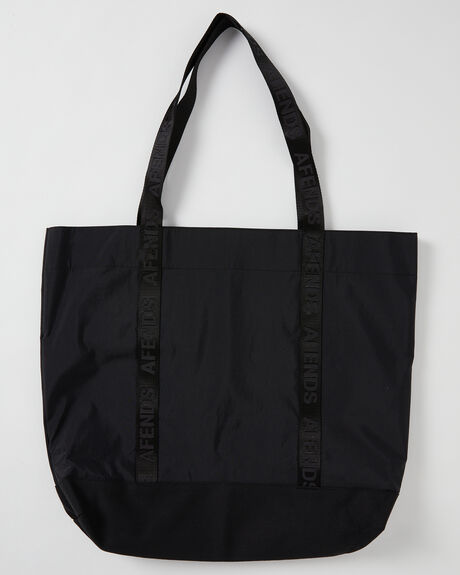 BLACK MENS ACCESSORIES AFENDS BACKPACKS + BAGS - A241640-BLK