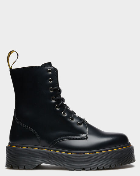 BLACK WOMENS FOOTWEAR DR. MARTENS BOOTS - 15265001BLK