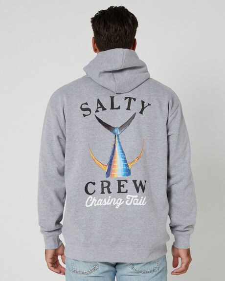 GREY MARLE MENS CLOTHING SALTY CREW HOODIES - 20335015GMRL