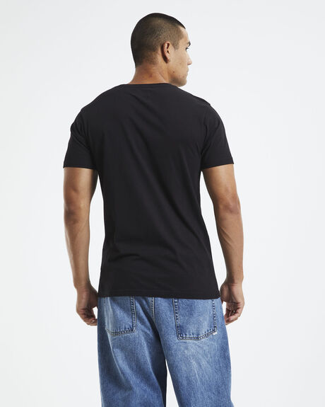 BLACK MENS CLOTHING GENERAL PANTS CO. BASICS T-SHIRTS + SINGLETS - 10976500013