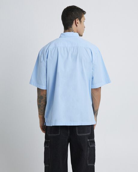 SKY MENS CLOTHING SPENCER PROJECT SHIRTS - SPMS24151-BLU