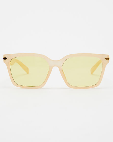BUTTER YELLOW TINT WOMENS ACCESSORIES AIRE SUNGLASSES - AIR2442208-BUTTER