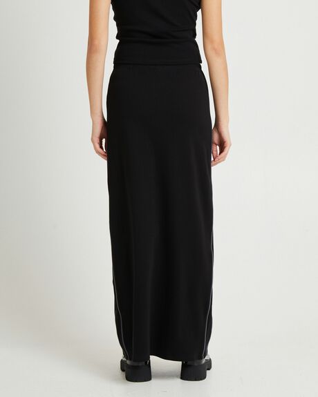 PITCH BLACK WOMENS CLOTHING INSIGHT SKIRTS - INWW24351-BLK-XXS