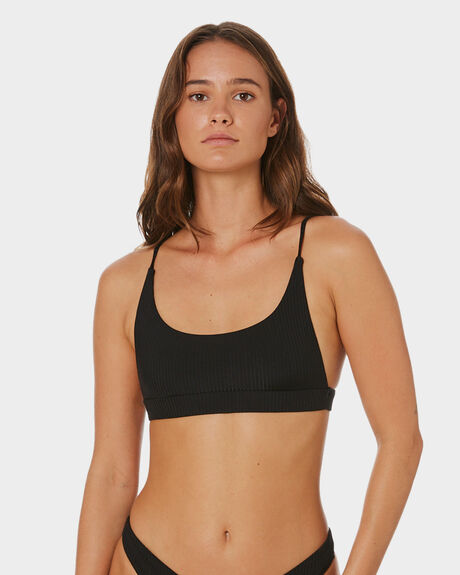 RIP CURL Premium Surf DD Crop Bikini Top Women's Black - Freeride