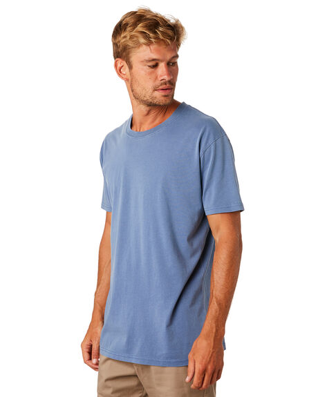 As Colour Faded Mens Tee - Faded Blue | SurfStitch