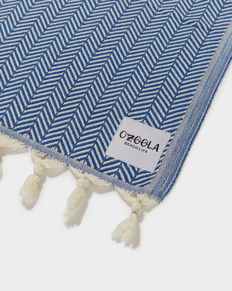 BLUE WOMENS ACCESSORIES OZOOLA BEACHLIFE TOWELS - SQ8958403