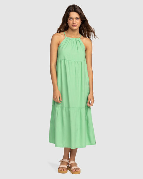 ZEPHYR GREEN WOMENS CLOTHING ROXY DRESSES - ERJWD03772-GHW0