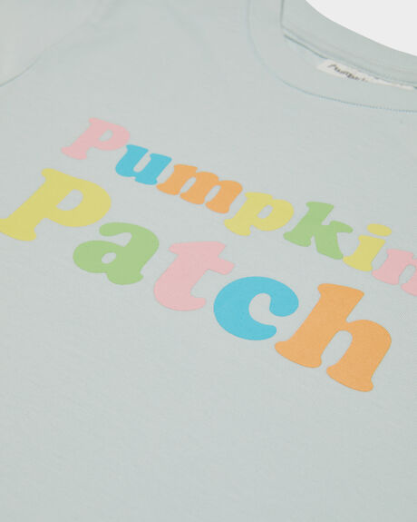 BABY BLUE KIDS GIRLS PUMPKIN PATCH TOPS - TGT-007BBLU