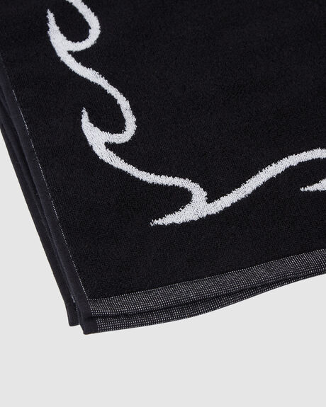 BLACK MENS ACCESSORIES BILLABONG TOWELS - ABYAA00241-BLK