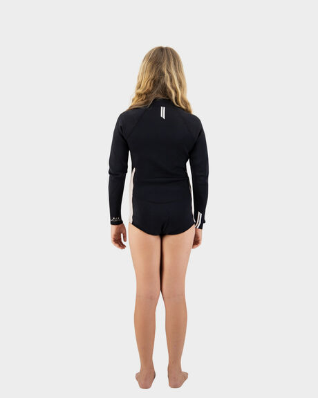 PINK BLACK SURF KIDS COASTLINES SPRINGSUITS - 130777