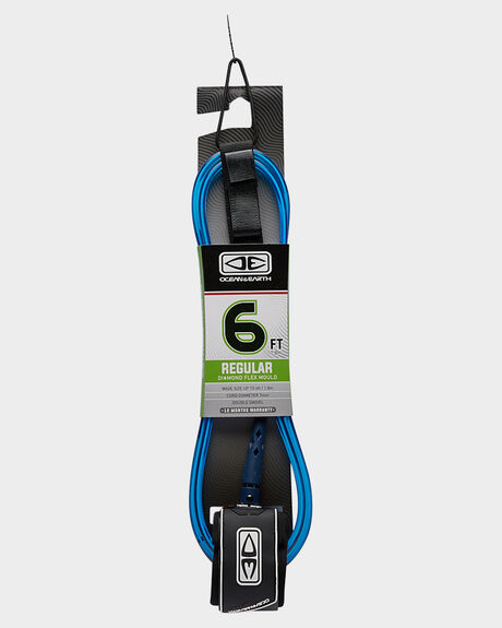 BLUE SURF ACCESSORIES OCEAN AND EARTH LEASHES - LR60BLU