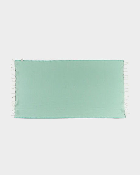 LIME WOMENS ACCESSORIES BLEM BEACH ACCESSORIES TOWELS - MINTLIMELUXE