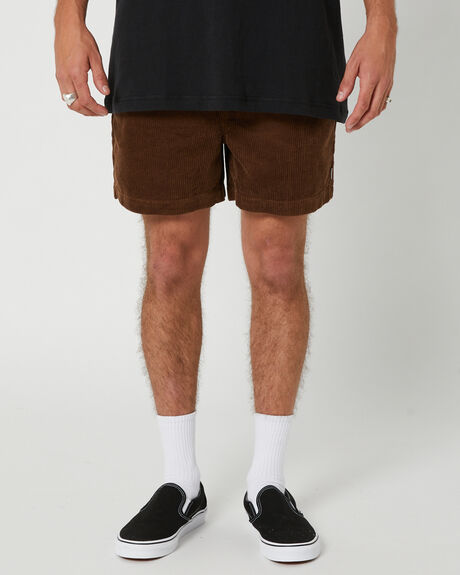 UMBER MENS CLOTHING DEPACTUS SHORTS - DEMS23218UMB