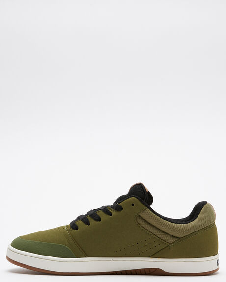 OLIVE BLACK MENS FOOTWEAR ETNIES SNEAKERS - 4107000585302