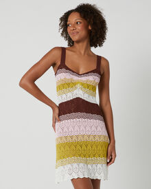Lost In Lunar Millie Crochet Dress Multi SurfStitch