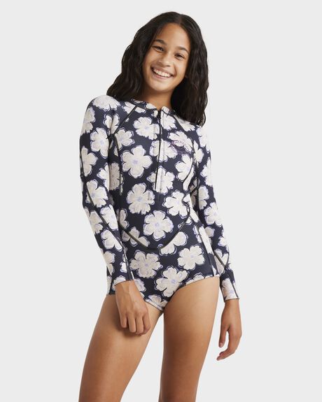 BLACK PEBBLE SURF KIDS BILLABONG SPRINGSUITS - 24RW191500-BPB