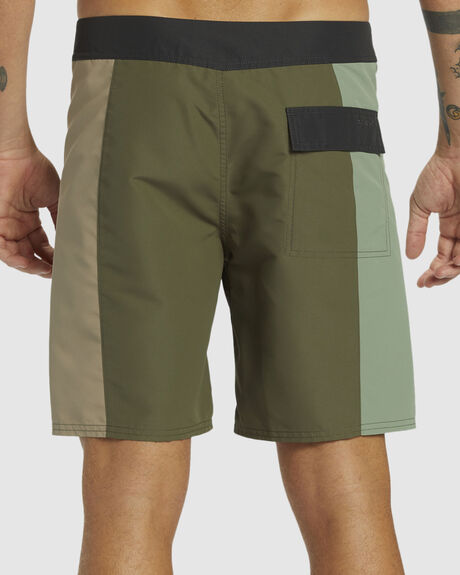GRAPE LEAF MENS CLOTHING QUIKSILVER BOARDSHORTS - AQYBS03621-CRE0