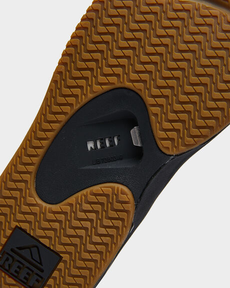 BLACK SILVER MENS FOOTWEAR REEF SLIDES + THONGS - 2026BLS