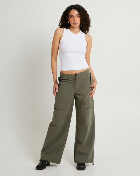 VINTAGE ARMY WOMENS CLOTHING INSIGHT PANTS - INWS25337-GRN-XXS