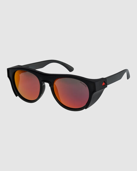 Quiksilver Eliminator+ - Sunglasses For Men - Black Flash Gold