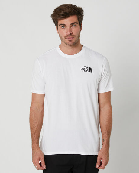WHITE MENS CLOTHING THE NORTH FACE T-SHIRTS + SINGLETS - NF0A812HLA9