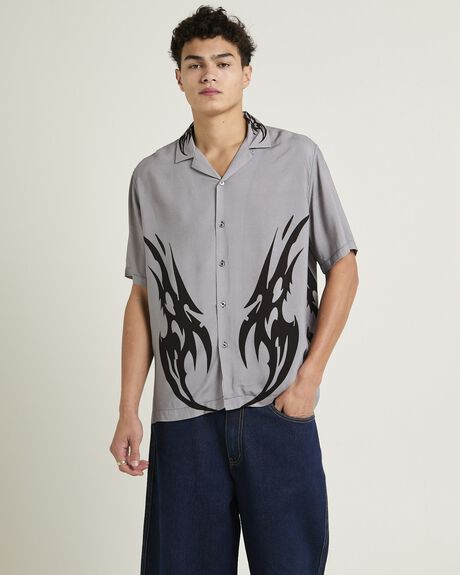 GREY MENS CLOTHING INSIGHT SHIRTS - INMW25906-GRY-S