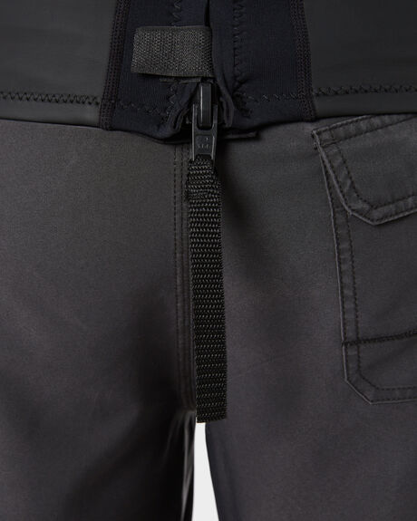 BLACK GREY SURF MENS FK SURF VESTS - 2103GBLKGR