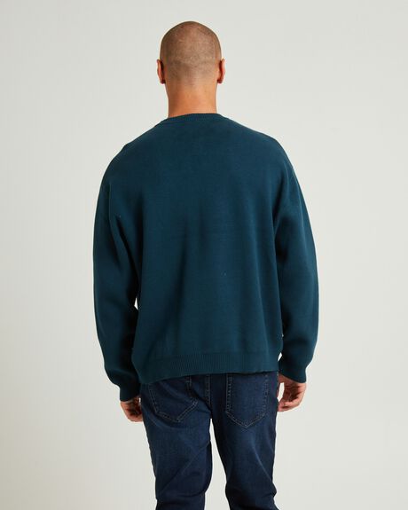 GREEN MENS CLOTHING INSIGHT KNITS + CARDIGANS - INMW24881-GRN-S