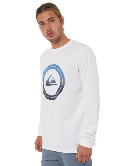 WHITE MENS CLOTHING QUIKSILVER GRAPHIC TEES - EQYZT04764WBB0