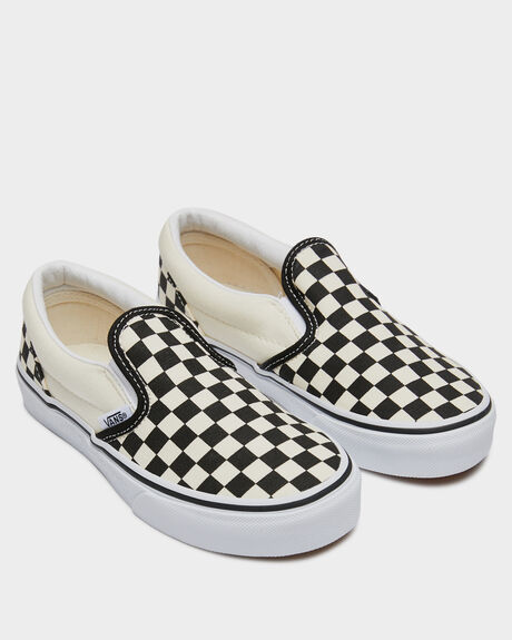 Black and white slip on vans kids new arrivals