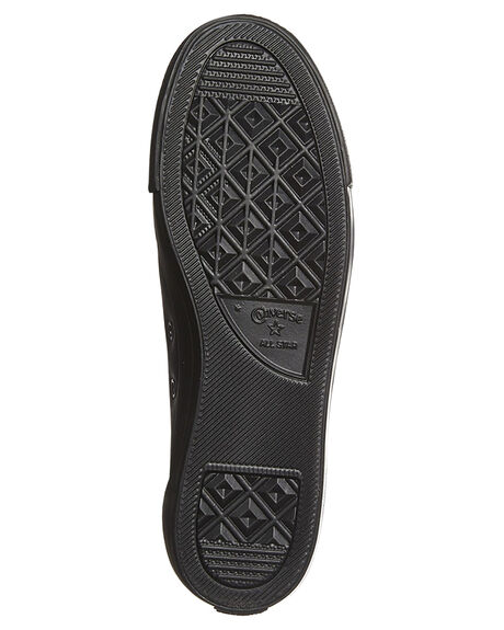 Converse Ballet Lace Leather Slip Shoe - Black | SurfStitch