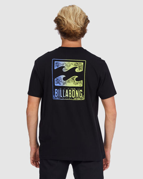 BLACK MENS CLOTHING BILLABONG T-SHIRTS + SINGLETS - ABYZT01276-BLK
