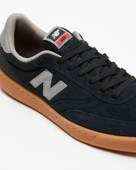 BLACK GUM MENS FOOTWEAR NEW BALANCE SNEAKERS - NM440SKTBLKGM
