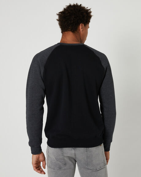 BLACK MENS CLOTHING VOLCOM JUMPERS - A4632215BLK