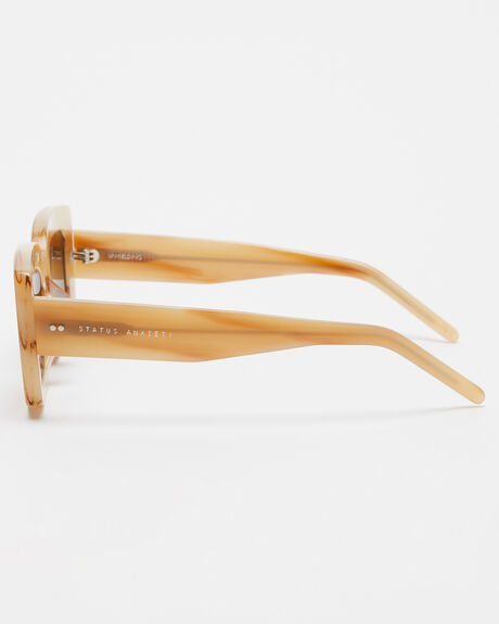 BLONDE WOMENS ACCESSORIES STATUS ANXIETY SUNGLASSES - SA9913