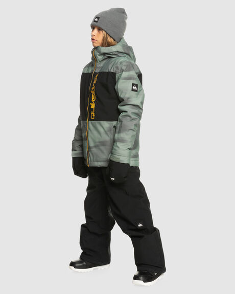 TRUE BLACK SNOW KIDS QUIKSILVER SNOW PANTS - EQBTP03049-KVJ0