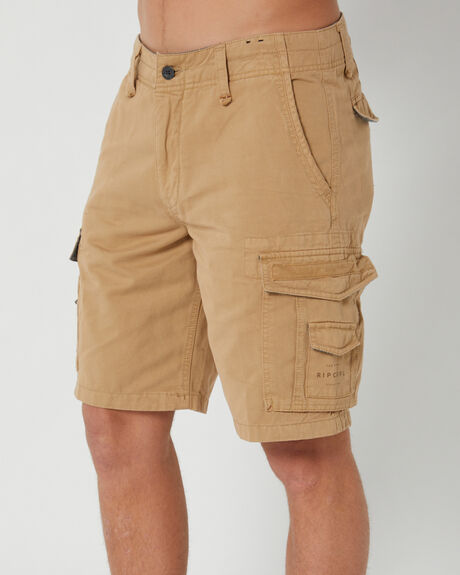 KHAKI MENS CLOTHING RIP CURL SHORTS - 01XMWS0064