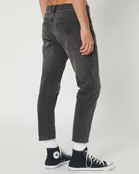 FADED BLACK MENS CLOTHING ABRAND JEANS - 82133A-089