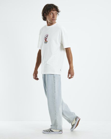 WHITE MENS CLOTHING INSIGHT GRAPHIC TEES - 52286700026