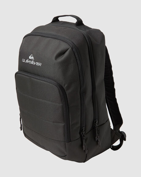 BLACK MENS ACCESSORIES QUIKSILVER BACKPACKS + BAGS - AQYBP03166-KVJ0