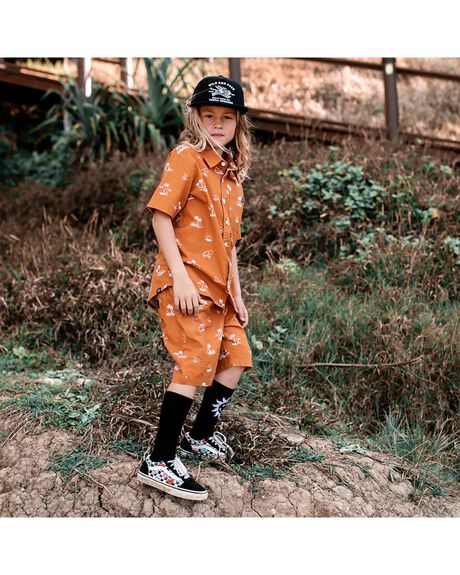 ORANGE KIDS BOYS ALPHABET SOUP TOPS - AS-KSC8782K-4