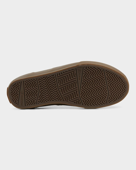 BLACK GUM MENS FOOTWEAR KUSTOM SNEAKERS - K913107-KKG