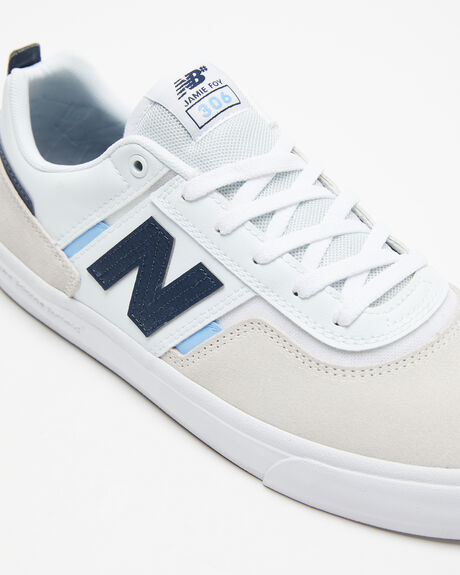 WHITE NAVY MENS FOOTWEAR NEW BALANCE SNEAKERS - NM306WNCWHTNV