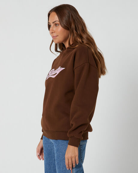 CAPPUCCINO WOMENS CLOTHING RUSTY HOODIES - FTL0819-CPN