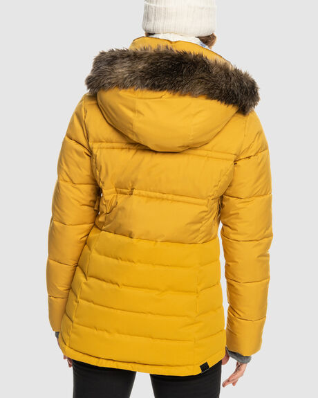 HONEY SNOW WOMENS ROXY SNOW JACKET - ERJTJ03378-YLV0
