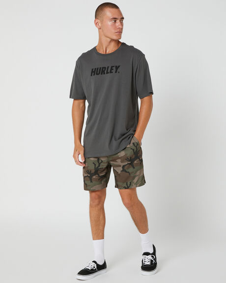 ION GREY MENS CLOTHING HURLEY GRAPHIC TEES - AMTS22Q3FTIGR