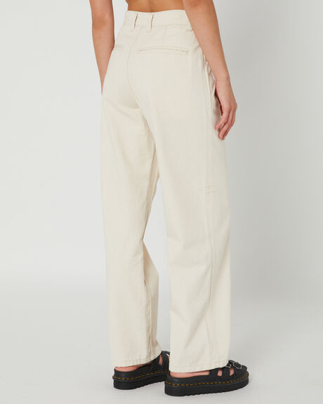 UNBLEACHED WOMENS CLOTHING THRILLS PANTS - WTA23-455UAUNB